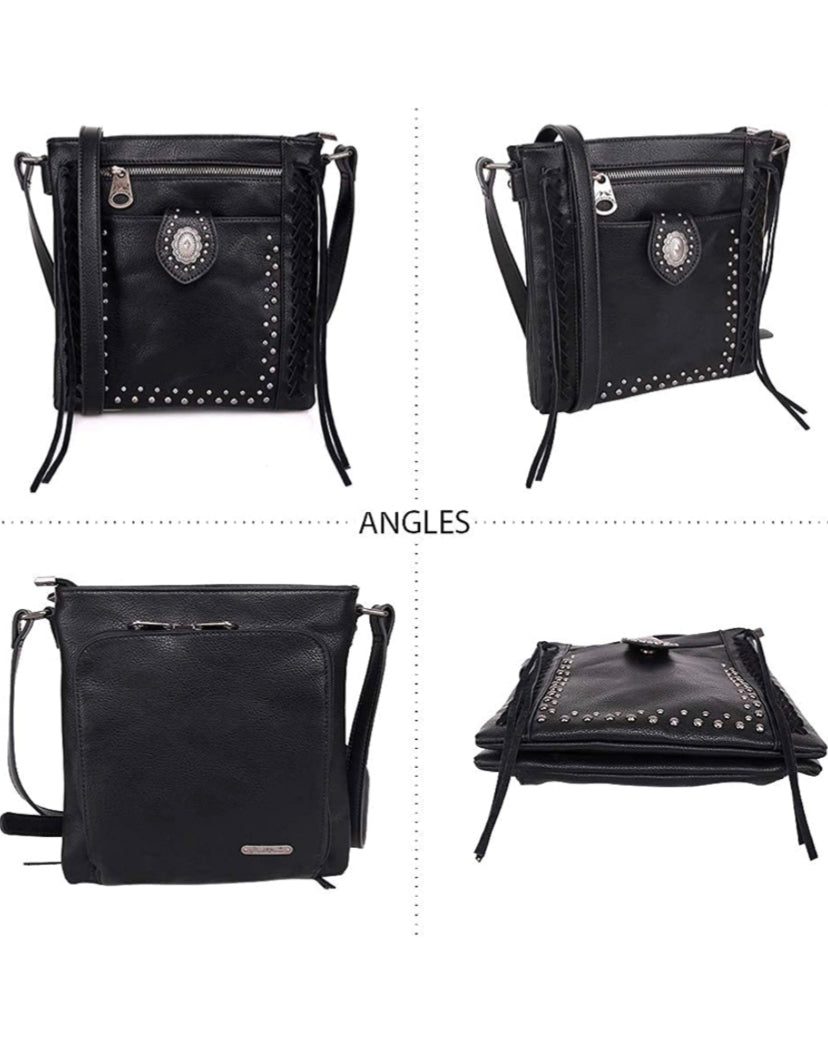 Montana West Leather Crossbody Bag Collection Concealed Carry Bag For Women Western Shoulder Bag