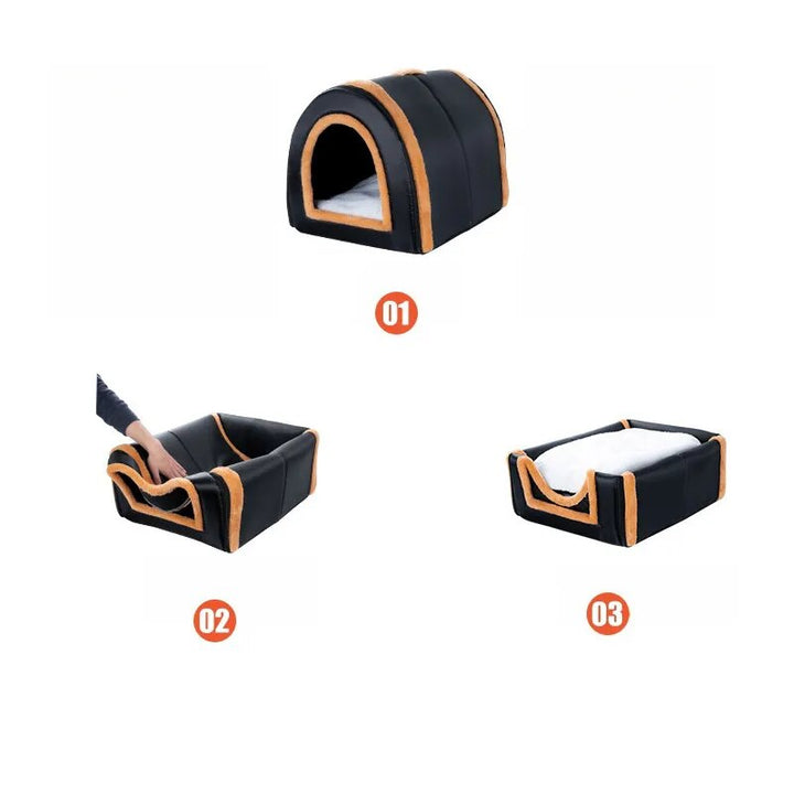 Foldable pet tents