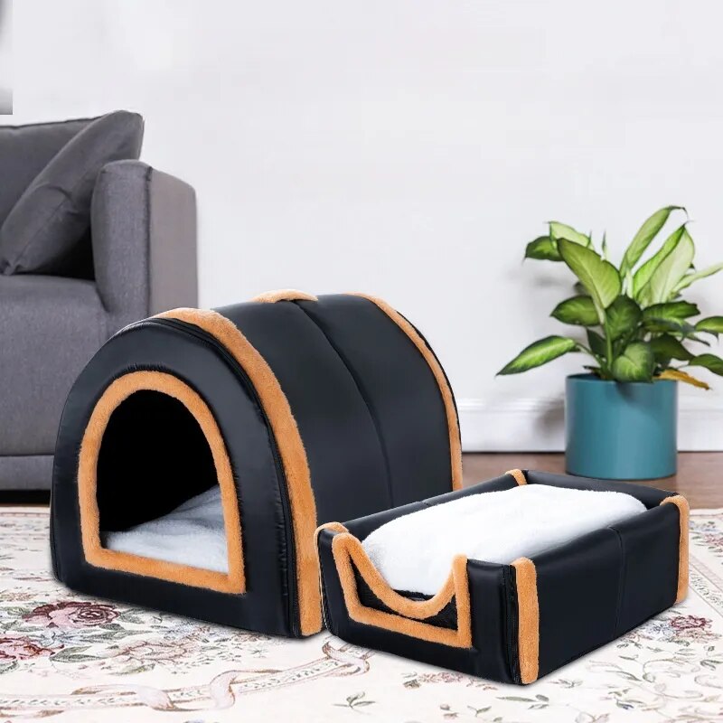 Foldable pet tents