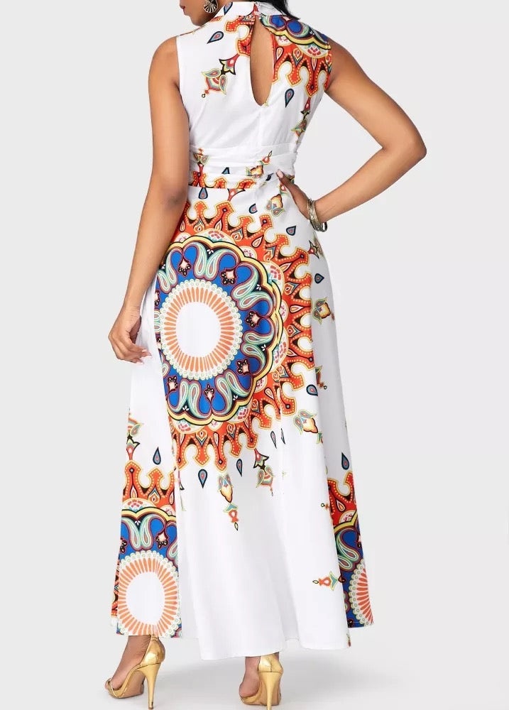 African Dashiki designs print styles long maxi dresses