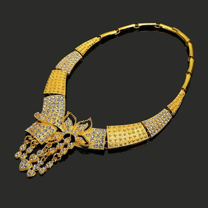 Luxury Italian statement jewelry set