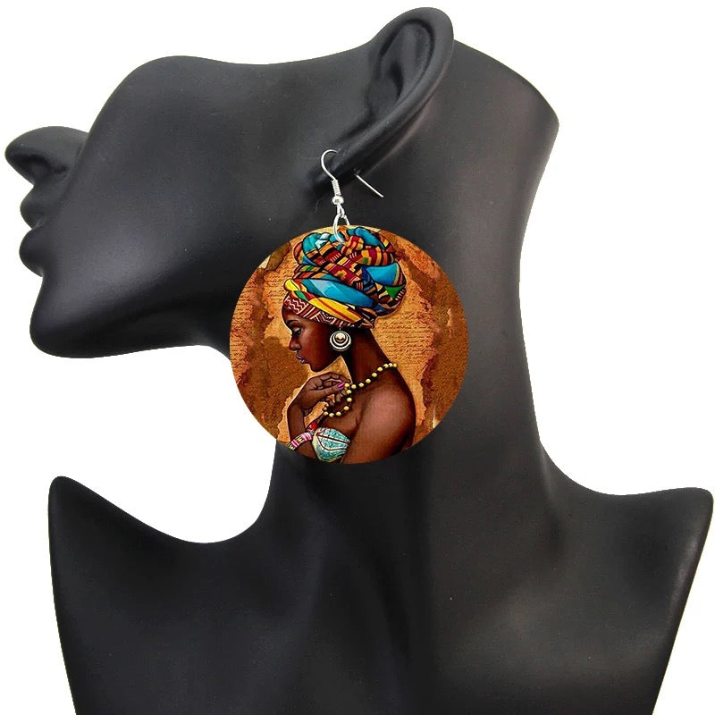 African Queen earrings