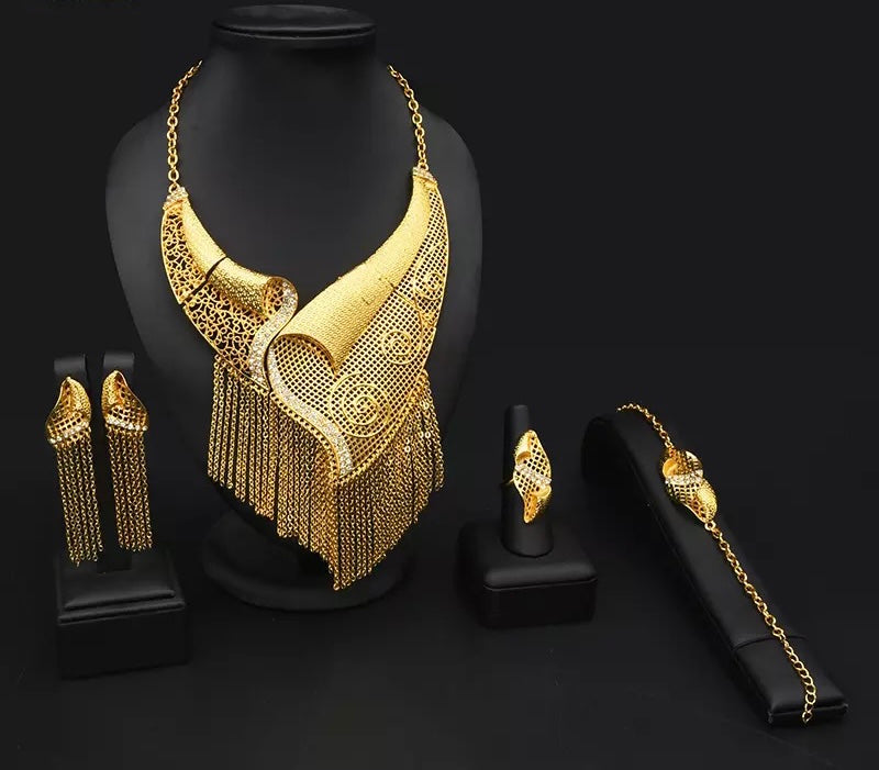 Indian goddess necklace set