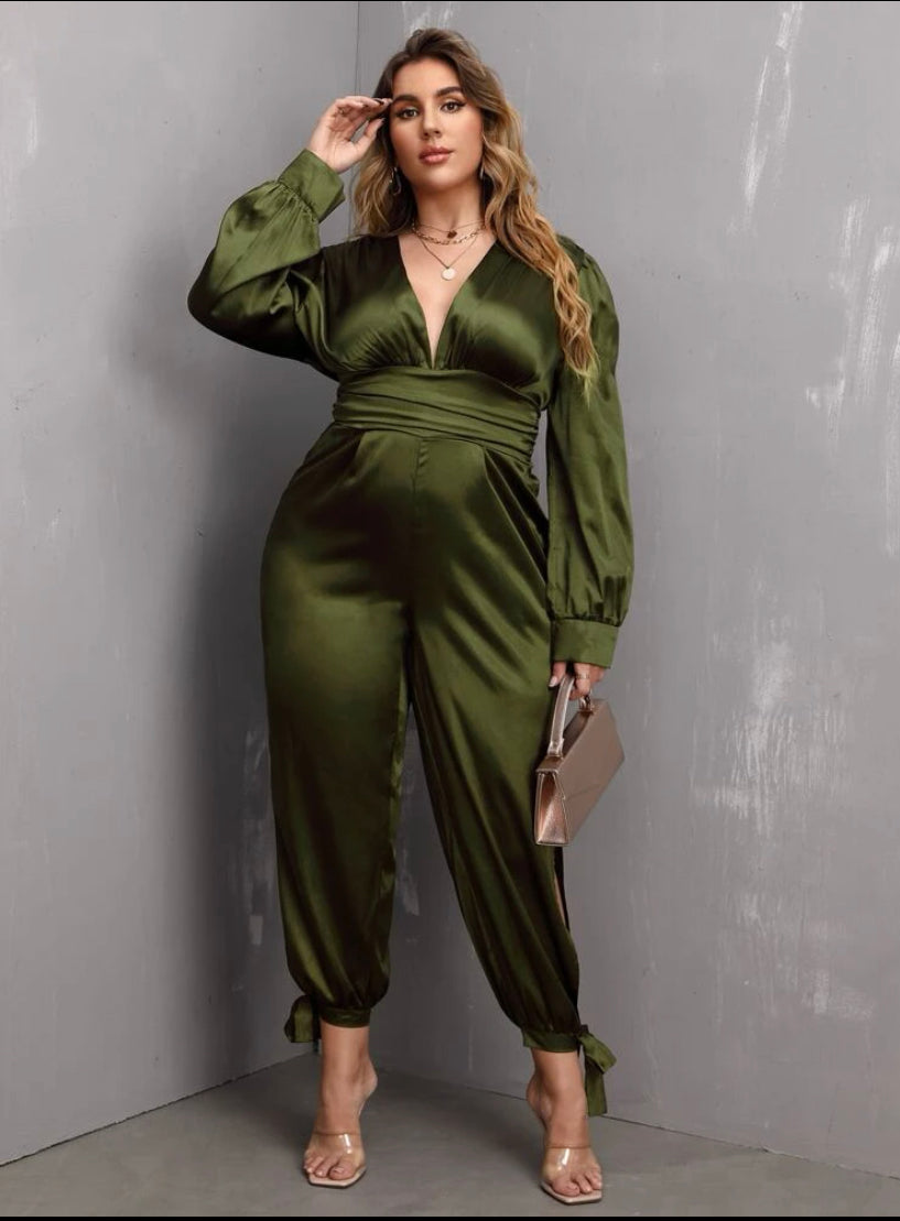 Sexy green Jumpsuit