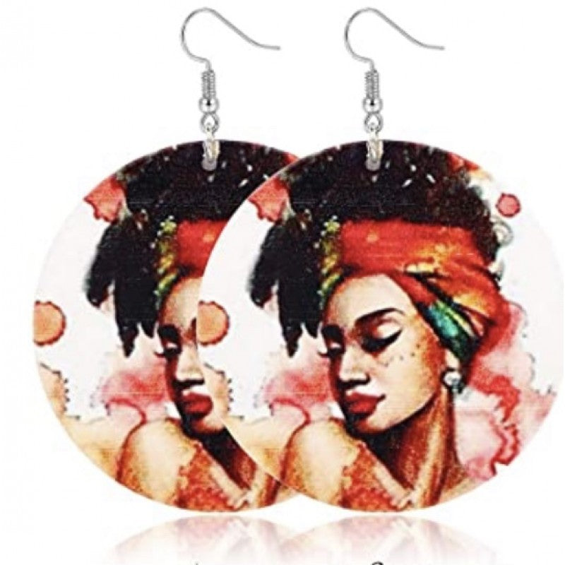 Marabou earrings