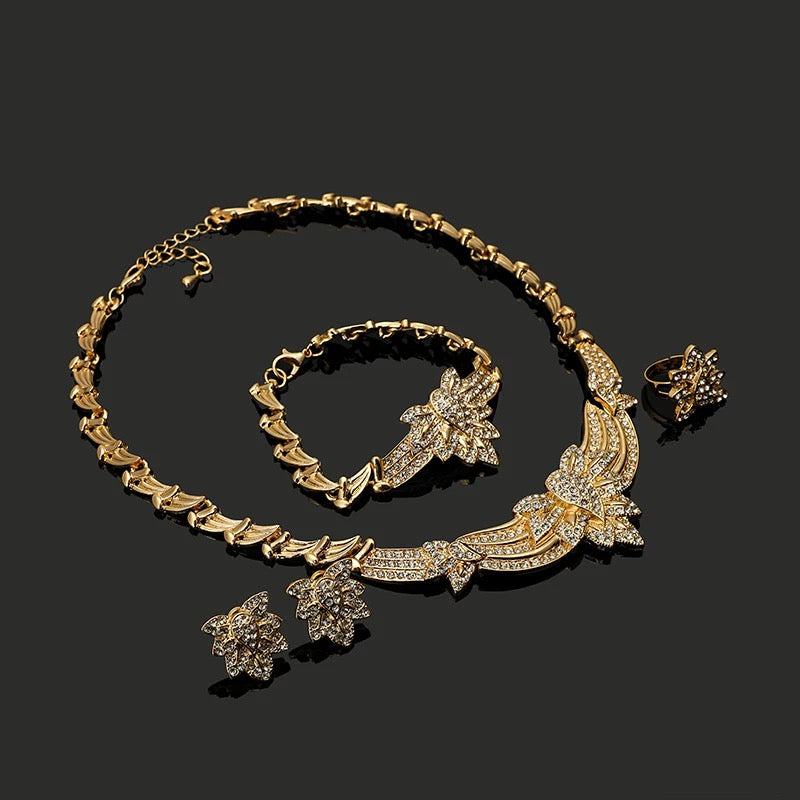 Gold plated chic set