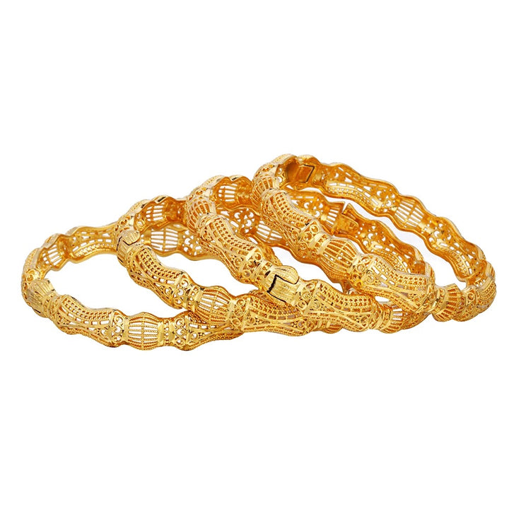 Middle Eastern luxurious bangles 4 pcs