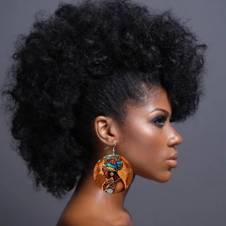 African Queen earrings