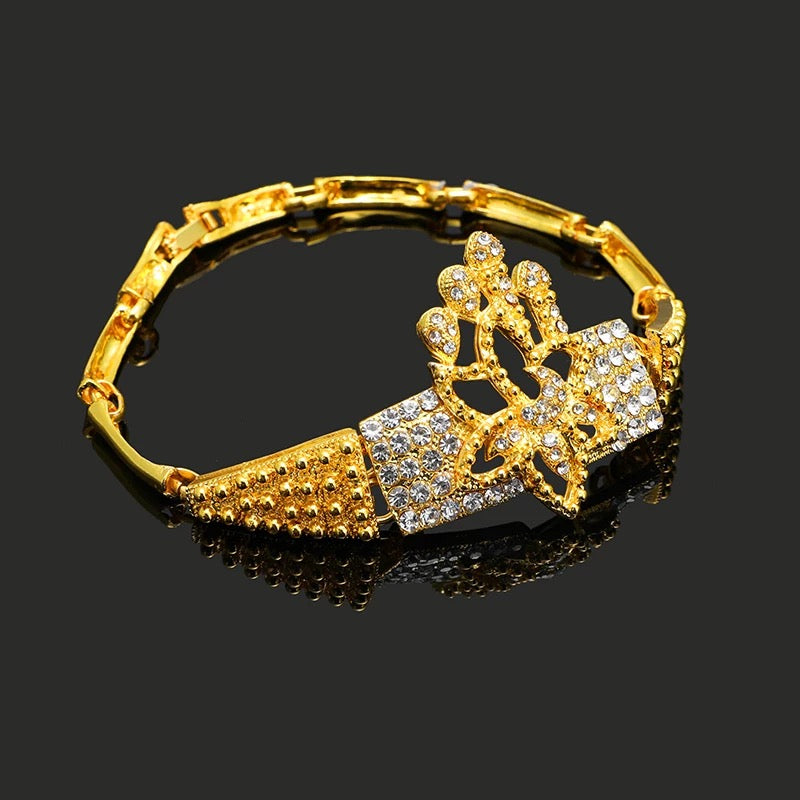 Luxury Italian statement jewelry set
