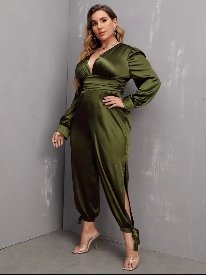 Sexy green Jumpsuit